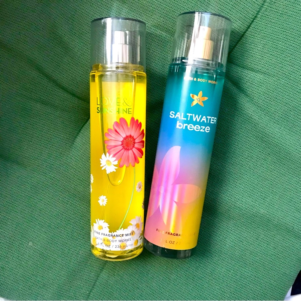 Bath & Body Works-Bundle of Body Mists